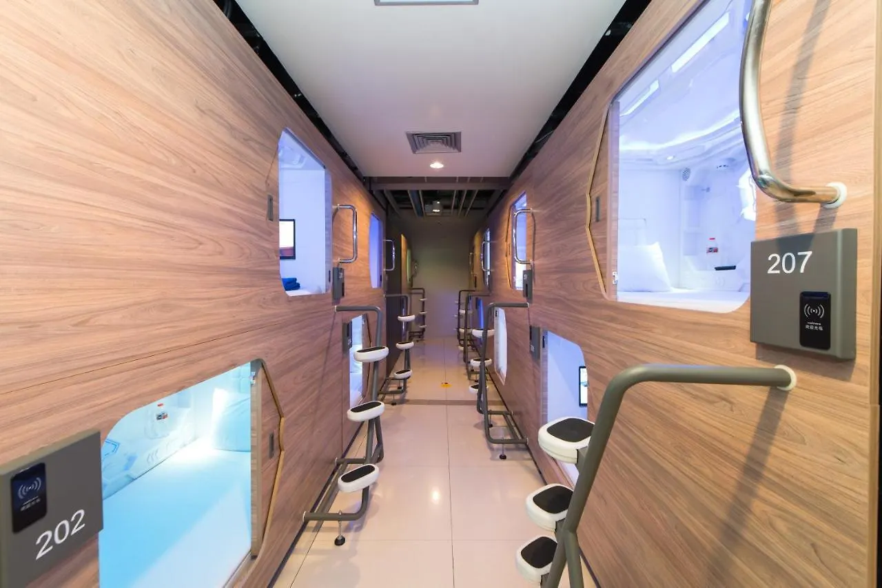 Capsule hotel Passgo Digital Airport Hotel Bali Kuta  Indonesia